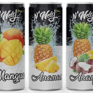N'Wely Ananas Coco – 25 cl (canette)